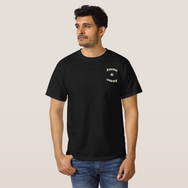 Pearl Birthstone - June T-Shirt (Front Full)