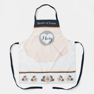 Pearl Black Watusi Tacao Mother of Groom Apron