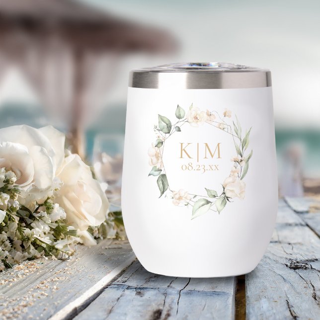 Pearl Blush Floral Elegance Border Wedding ID989 (Creator Uploaded)