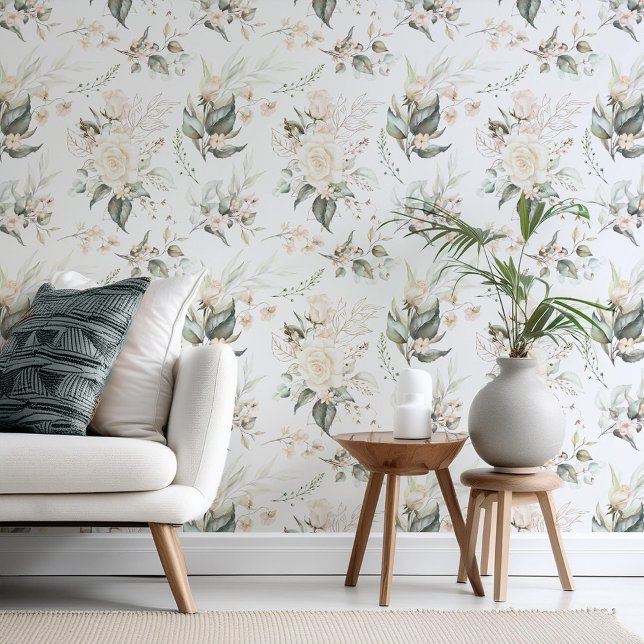 Pearl Blush Floral Elegance Pattern ID989 Wallpaper (Creator Uploaded)