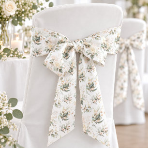 Pearl Blush Floral Wedding Pattern ID989 Satin Ribbon