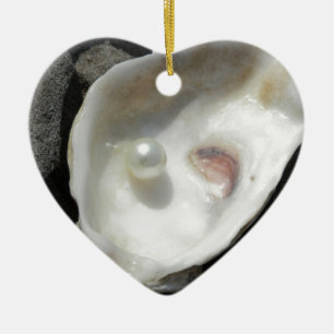 Pearl Ceramic Tree Decoration