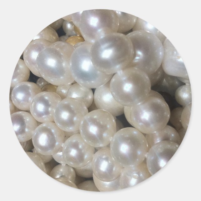 Pearl Classic Round Sticker (Front)
