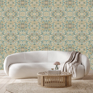 Pearl Coast Elegance: Coastal Luxe Wallpaper