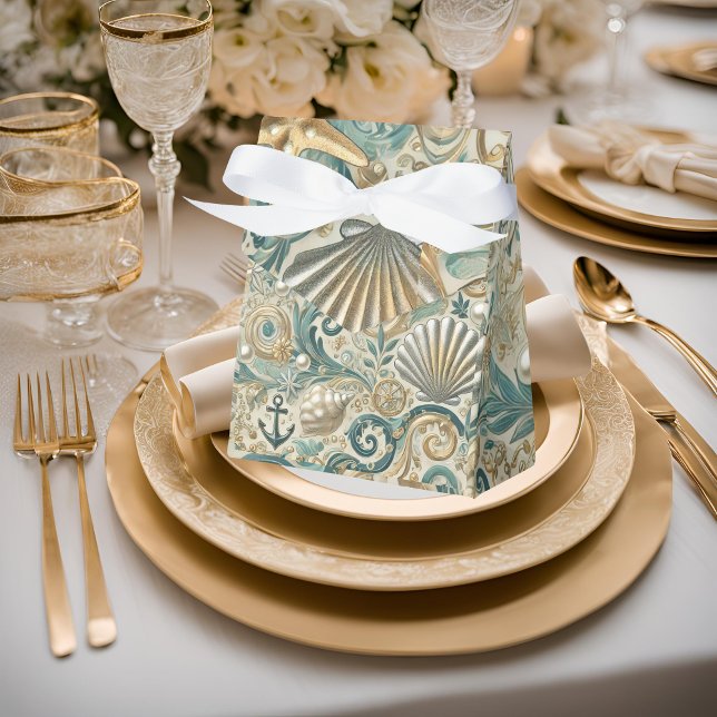 Pearl Coast Elegance Nautical Favour Box (Creator Uploaded)