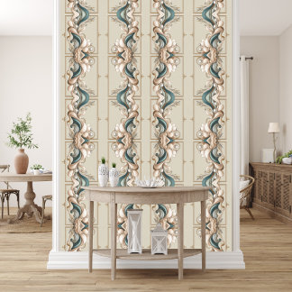 Pearl Coast Elegance: Ocean Whisper Wallpaper