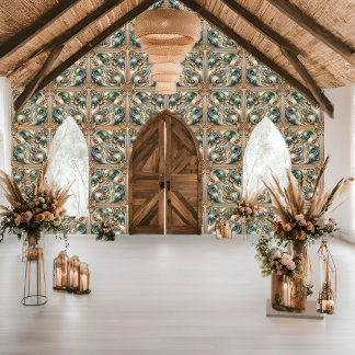 Pearl Coast Elegance: Shimmering Seas Wallpaper