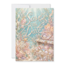 Pearl Current Mermaid Pool Party Birthday Save the