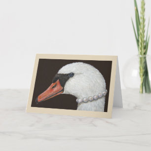 Pearl Diver greeting card