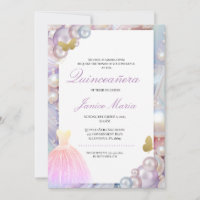 Pearl Dream pink purple Quinceañera