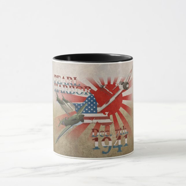 Pearl Habor December 7, 1941 Mug (Center)