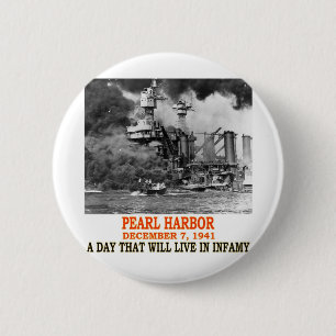 PEARL HARBOR 6 CM ROUND BADGE