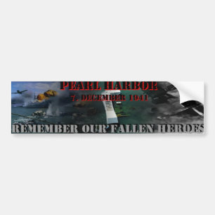 Pearl Harbor Bumper Sticker