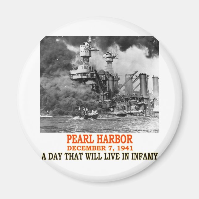 PEARL HARBOR MAGNET (Front)
