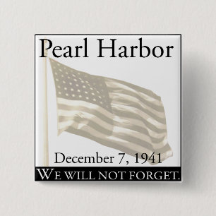 Pearl Harbour 15 Cm Square Badge
