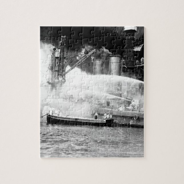 Pearl Harbour, taken by surprise_War image Jigsaw Puzzle (Vertical)