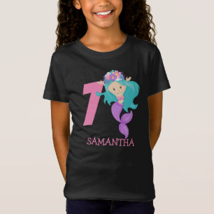 Pearl – Ocean jewel 7th Mermaid birthday T-Shirt