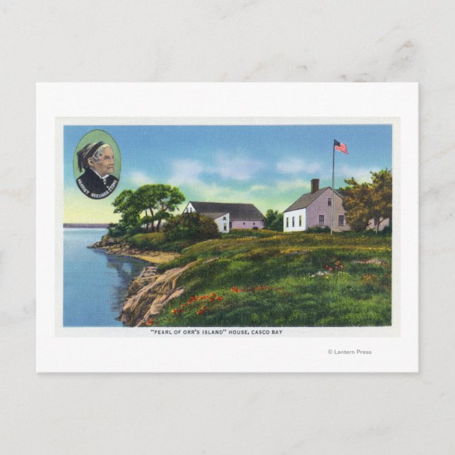 Pearl of Orr's Island Postcard (Front)
