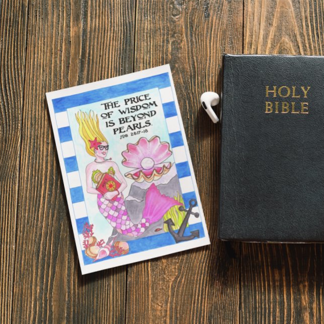 Pearl of Wisdom Inspirational Postcard (Creator Uploaded)