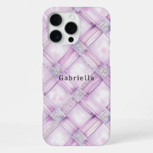 Pearl Purple Pink iPhone 16 Pro Max Case