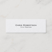 Pearl Slim Modern Trendy Charming Business Card