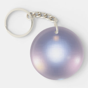 Pearl Style Bling Look Key Ring