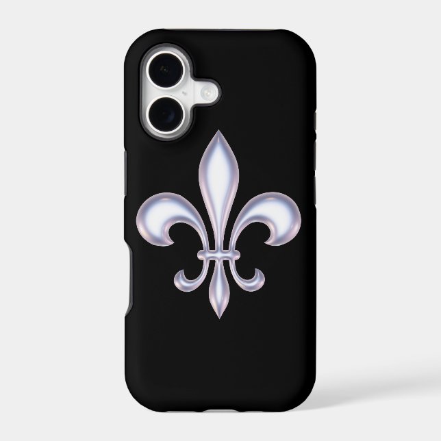 Pearl Style Fleur de Lis (Back)
