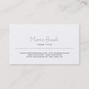 Pearl Stylish Modern Trendy Business Card