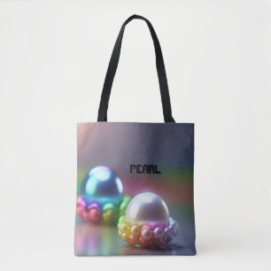 pearl tote bag