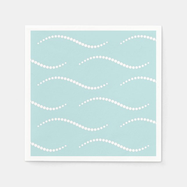 Pearl Waves Napkin (Front)