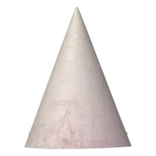 Pearl White Party Hat - Customisable & Elegant