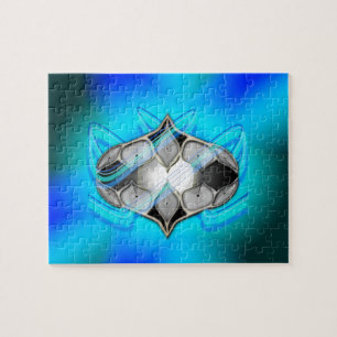 Pearl Within Jigsaw Puzzle