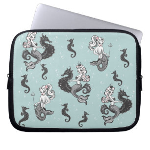 Pearla Mermaid Laptop Sleeve by Fluff