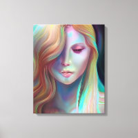Pearlescent Fantasy Ai Art Pretty Ethereal Woman