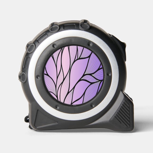 Pearlescent Purple Creative Leave Pattern  1 (Front)