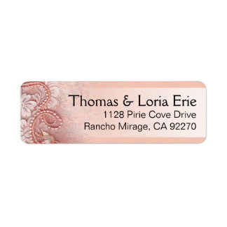 Pearls and Lace | peony pink