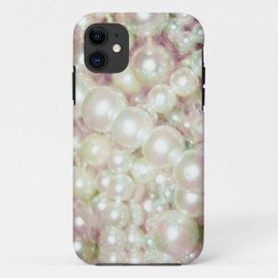Pearls And Pink Daisy Case-Mate iPhone Case