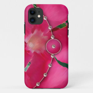 Pearls and Pink Petals Case-Mate iPhone Case