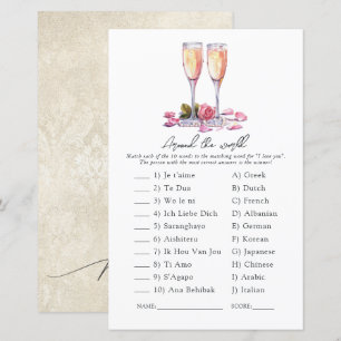 Pearls and Prosecco Around the World Bridal Shower