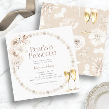 Pearls and Prosecco Bridal Shower