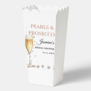 Pearls And Prosecco Bridal shower Party Favour Box