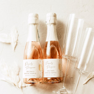 Pearls and Prosecco Bridal Shower  Sparkling Wine Label