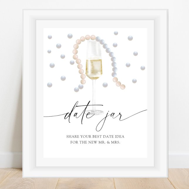 Pearls and Prosecco - date night ideas Poster (Creator Uploaded)