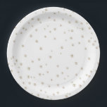 Pearls and prosecco Elegant bridal Shower Paper Plate<br><div class="desc">Celebrate in style with our Pearls and Prosecco Bridal Shower Collection, featuring elegant invitations, fun games, chic signs, and unique gifts. Designed for brides who love timeless elegance, this collection combines sparkling prosecco and classic pearls to create a sophisticated and unforgettable atmosphere. Whether you’re looking for beautifully designed invitations to...</div>