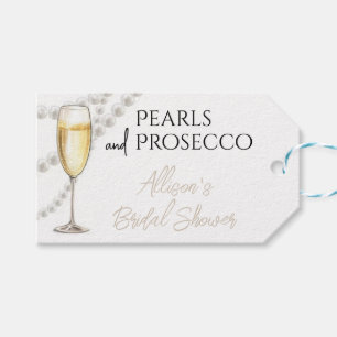 Pearls and Prosecco Gift Tags