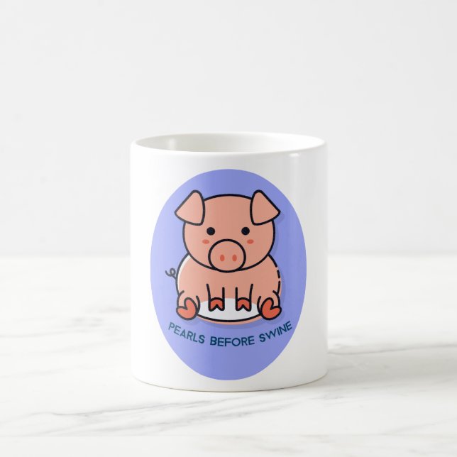 Pearls Before Swine Coffee Mug (Center)