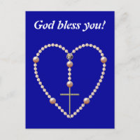 "Pearls" heart shaped Rosary