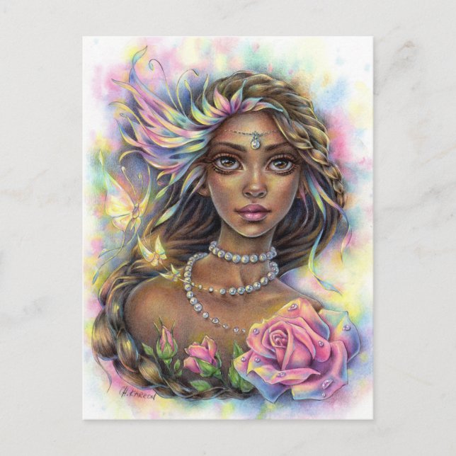 Pearls of Life Fairy Postcard (Front)