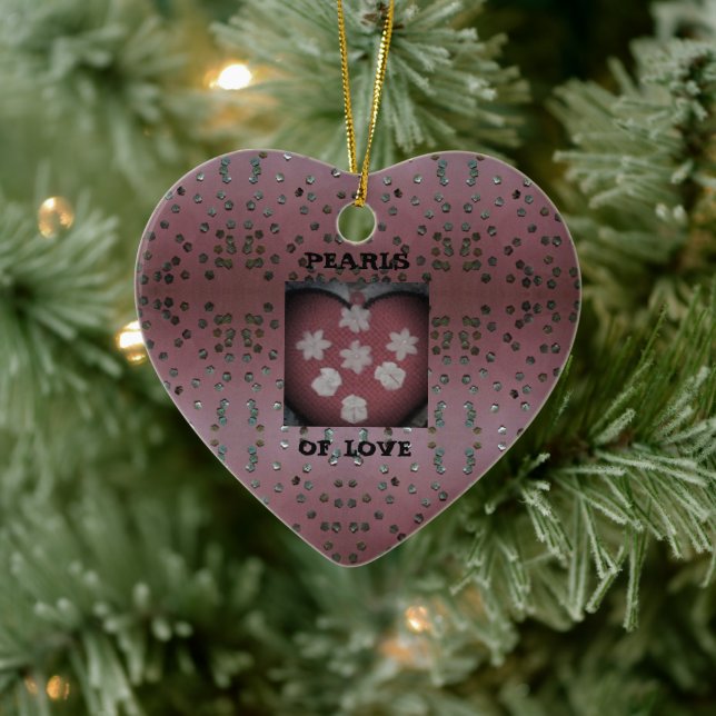 Pearls Of Love Ceramic Tree Decoration (Tree)