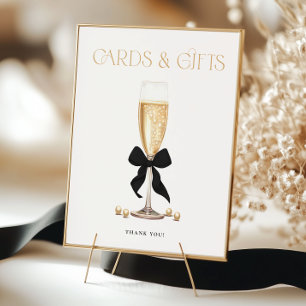 Pearls & Prosecco Bridal Shower Favours Sign